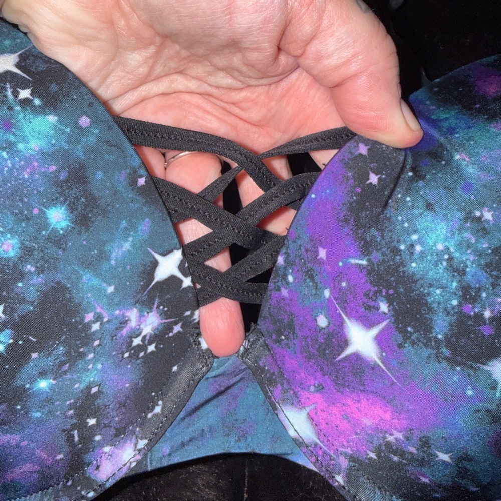 Stellar Galaxy Print Women's Bra - Picture 3 of 5